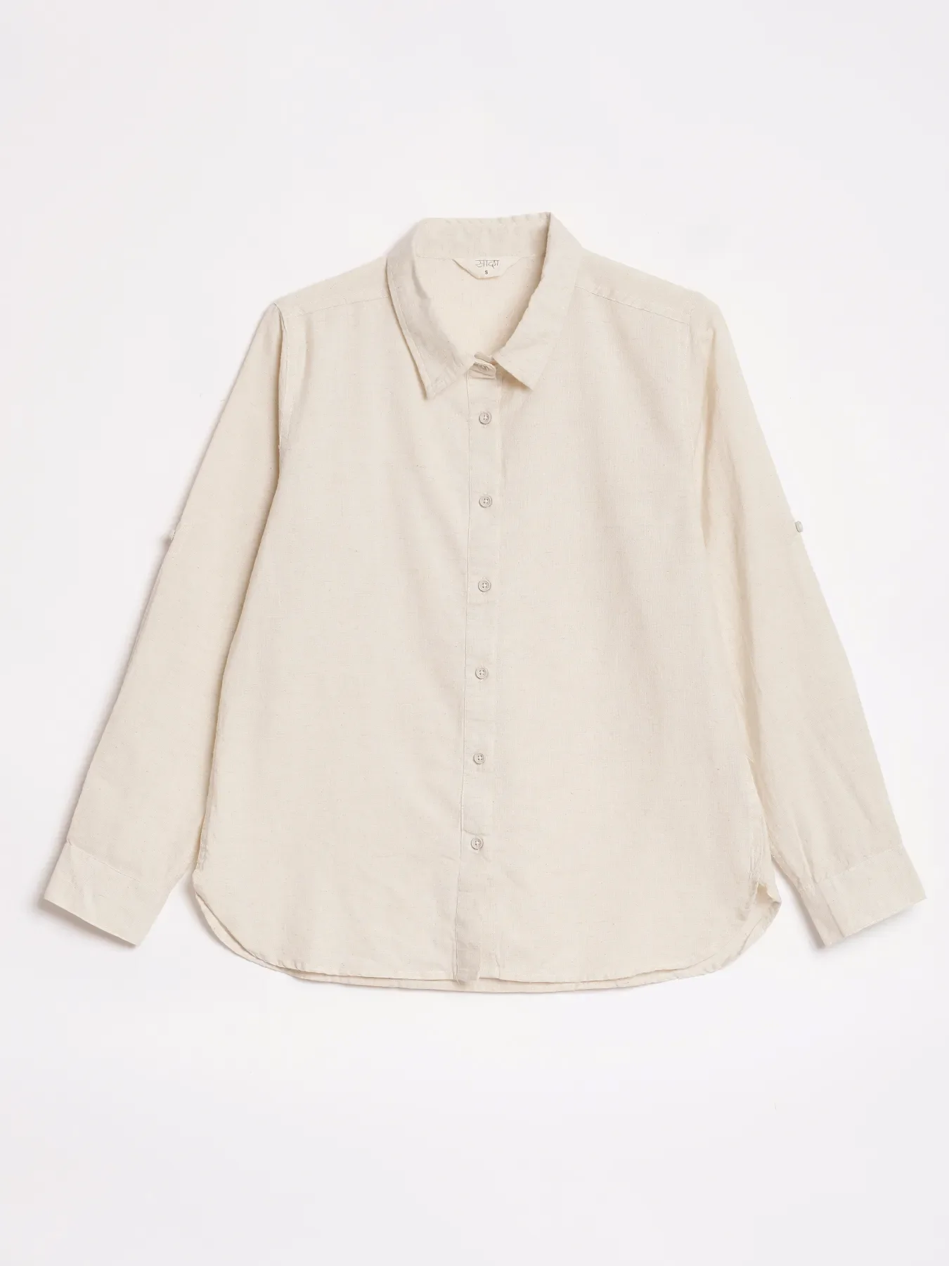 Women Ecru Airy-Linen Shirt - Image 16