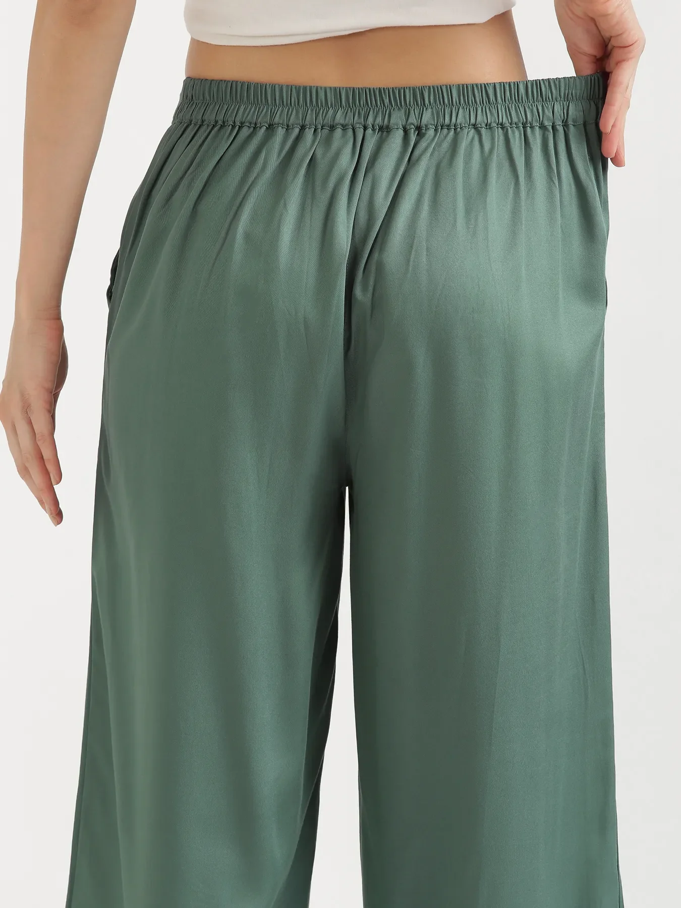 Women Jade Viscose Palazzo Pant - Image 10