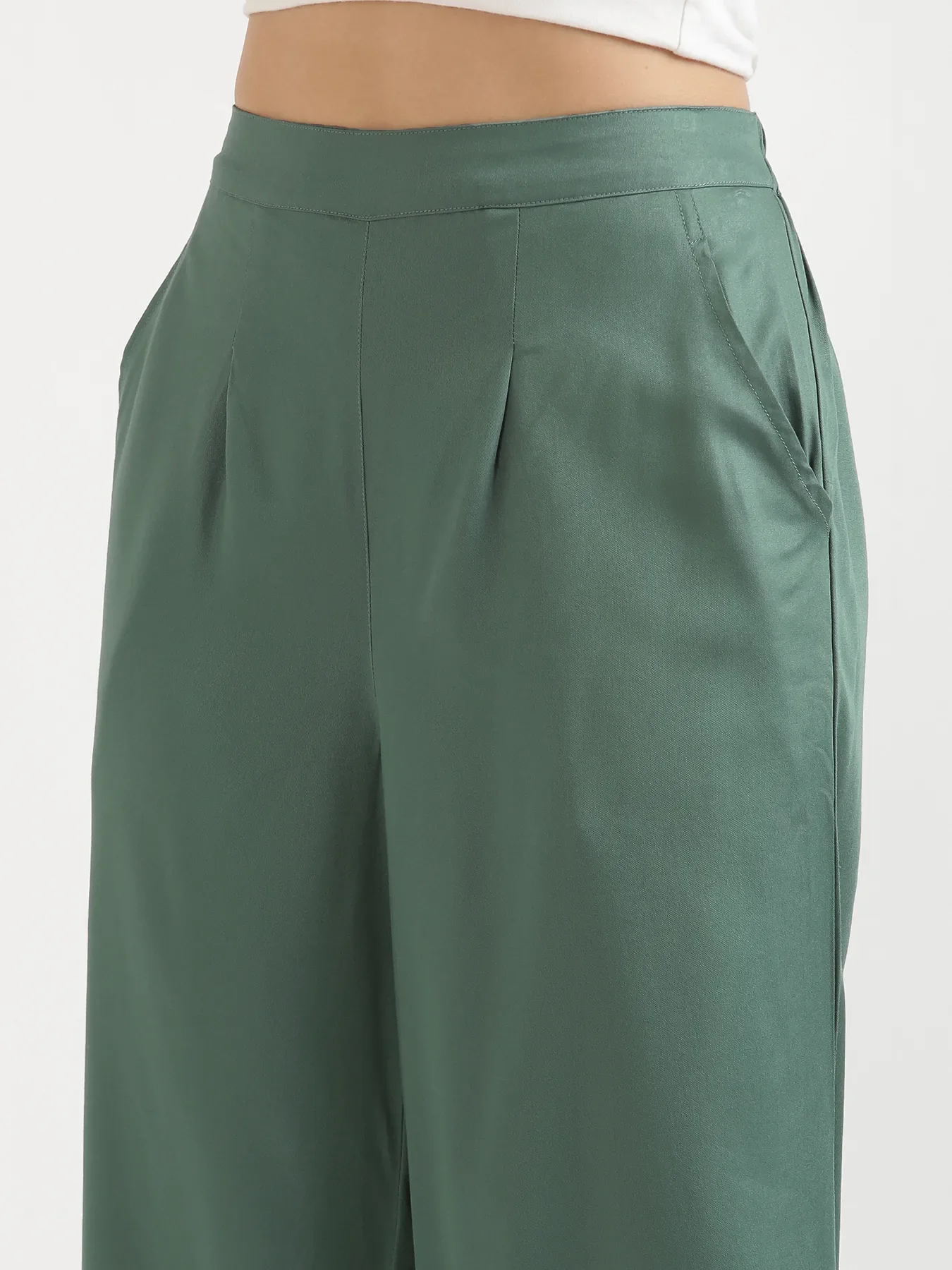 Women Jade Viscose Palazzo Pant - Image 7