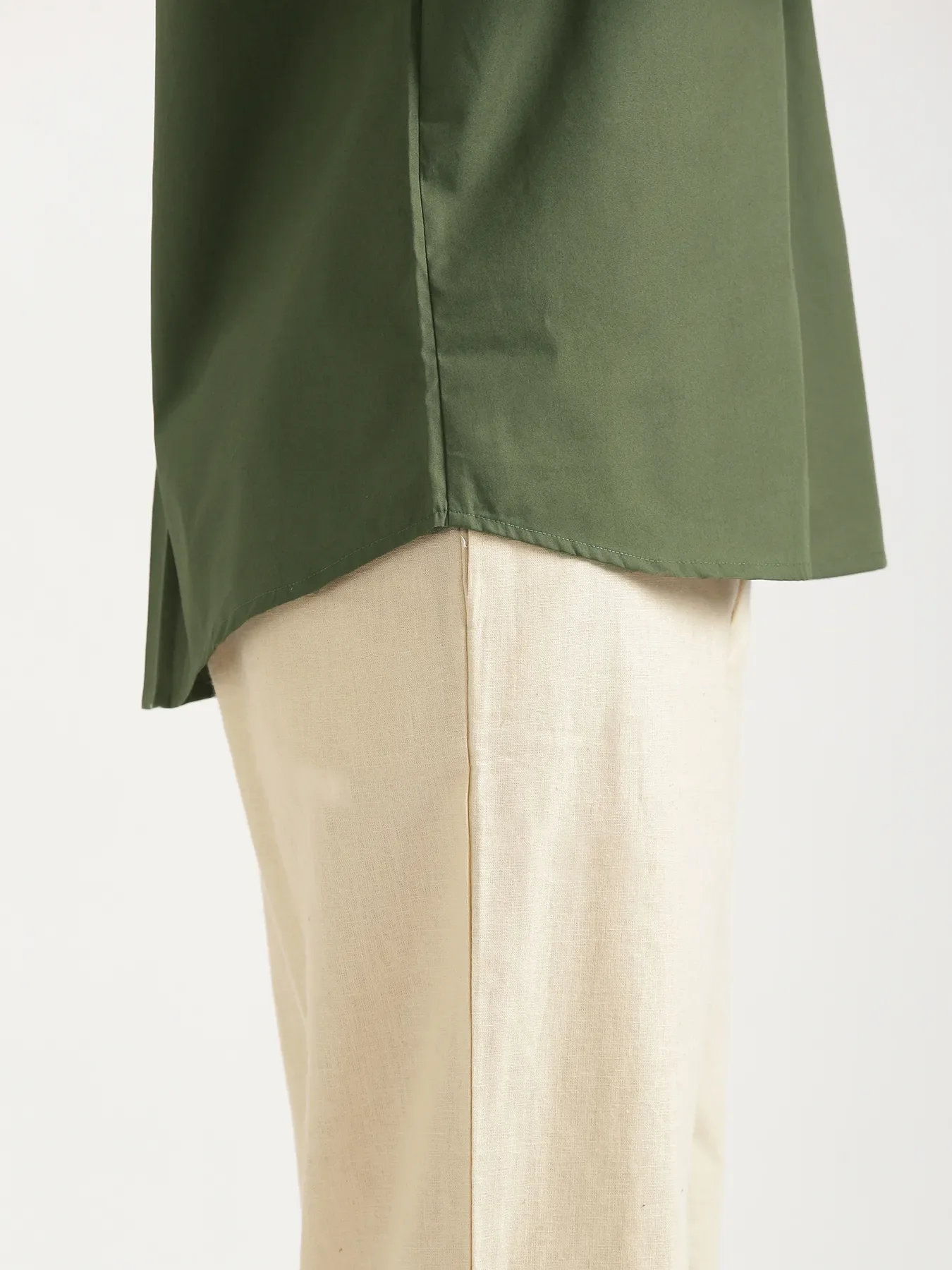 Men Forest Green Better Cotton Full Sleeve Shirt - Image 10