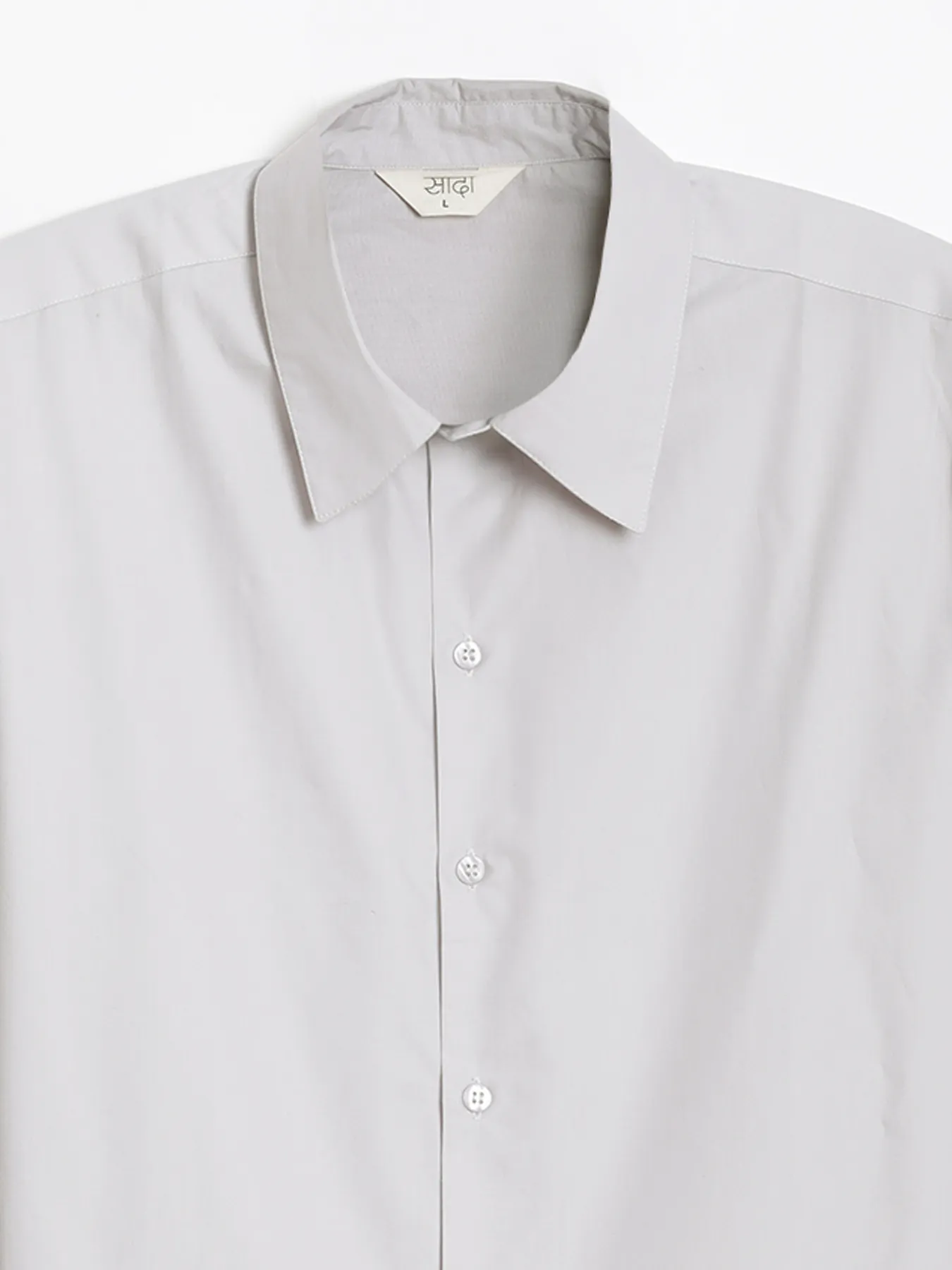 Men Light Grey Better Cotton Full Sleeve Shirt - Image 17