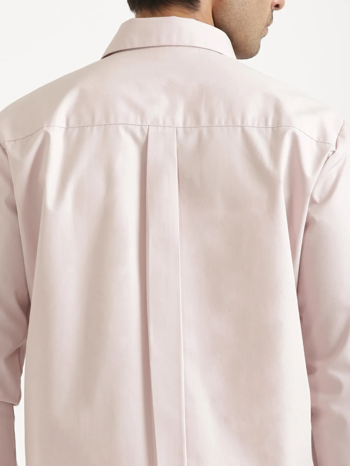 Men Mauve Pink Better Cotton Full Sleeve Shirt - Image 12