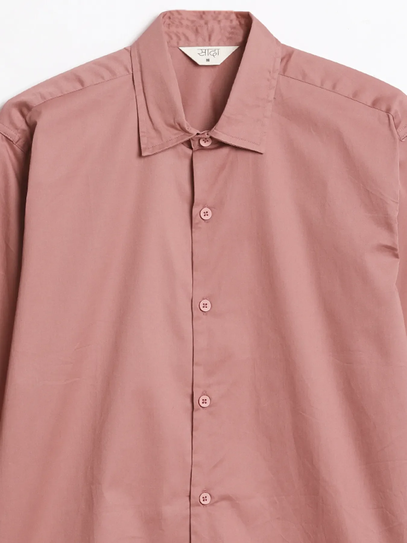 Men Rose Taupe Formal Shirt - Image 13