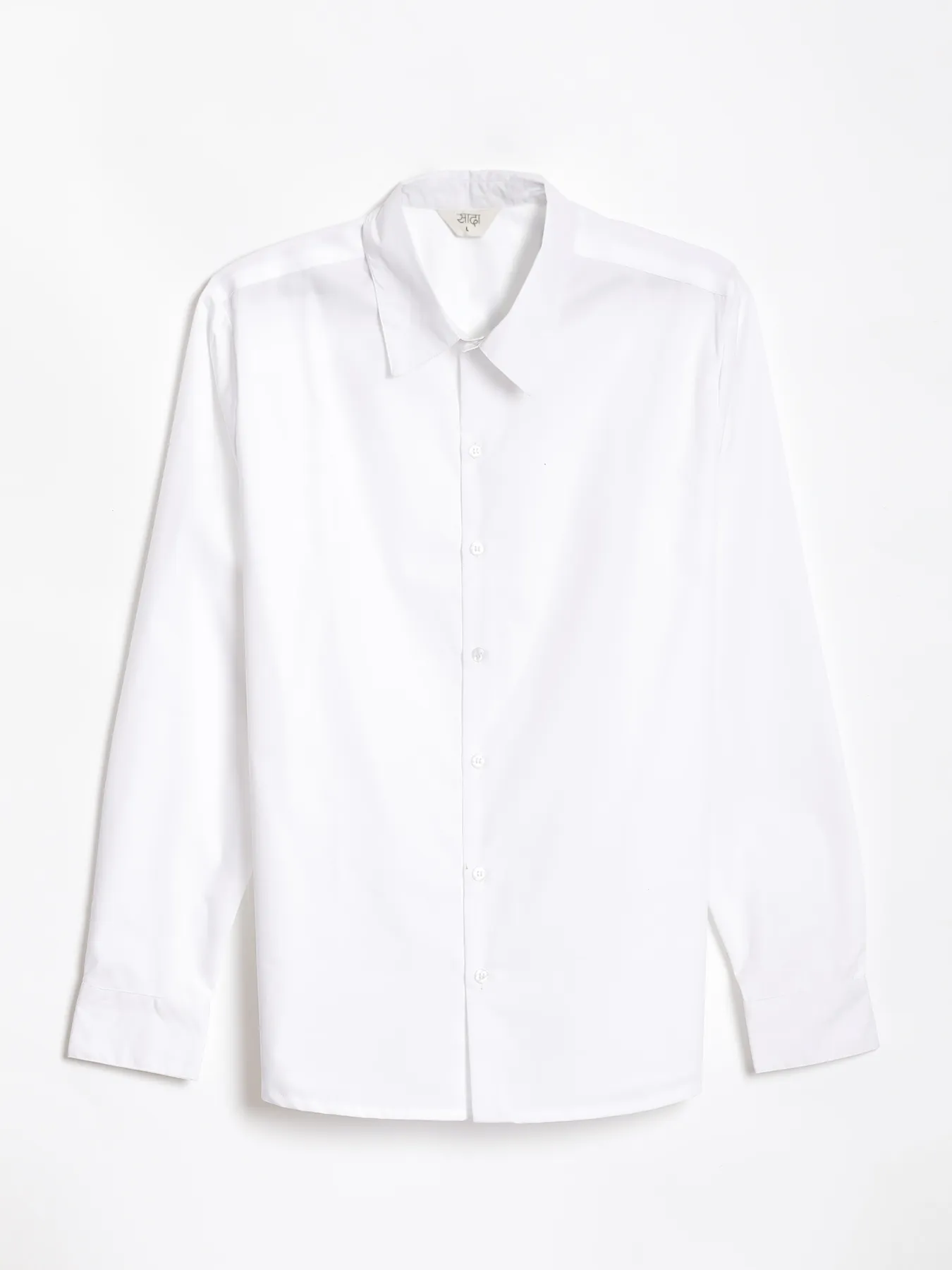 Men White Better Cotton Full Sleeve Shirt - Image 17