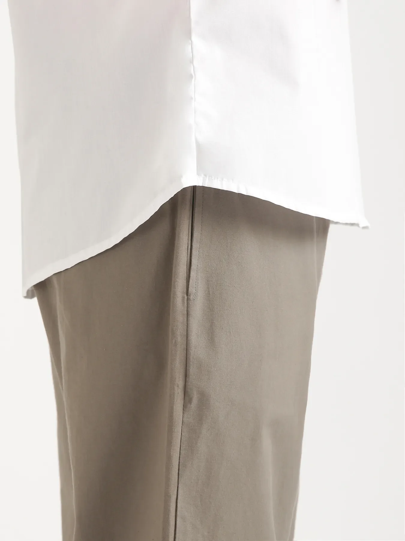 Men White Better Cotton Short Sleeve Shirt - Image 11