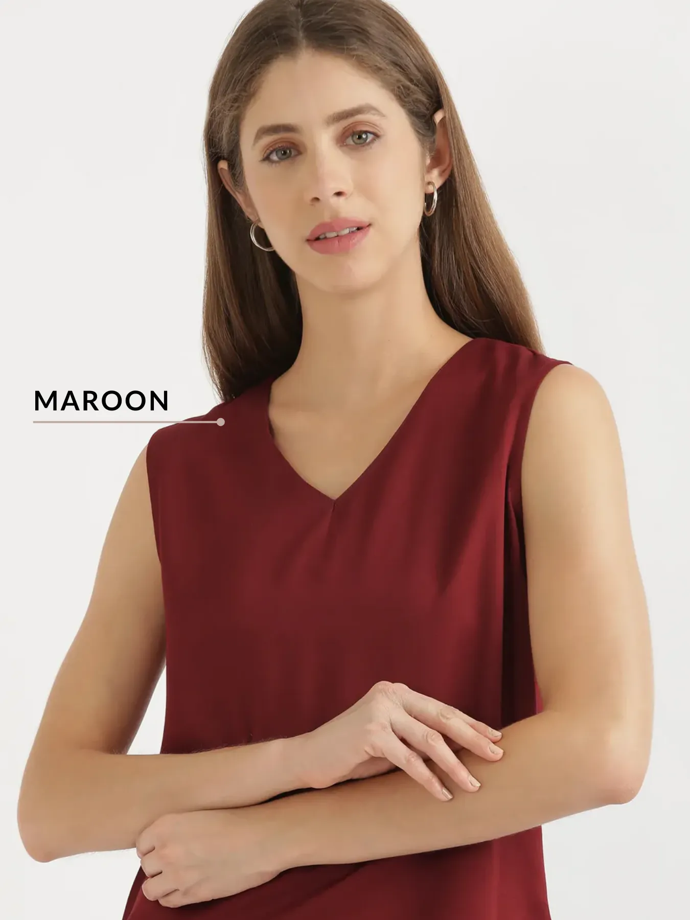 Pick Any 4 Women V-Neck Sleeveless Top - Image 11