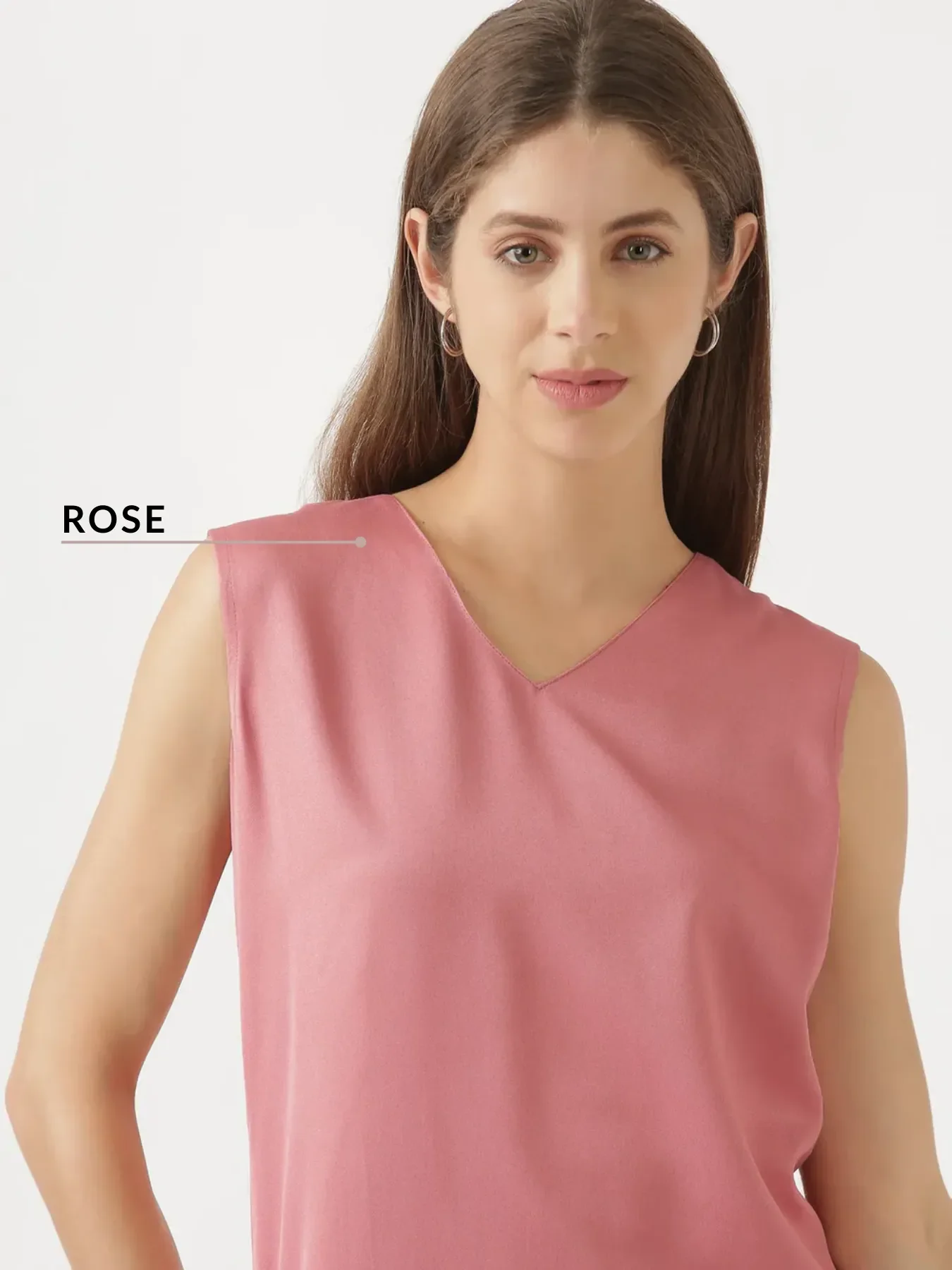 Pick Any 4 Women V-Neck Sleeveless Top - Image 2