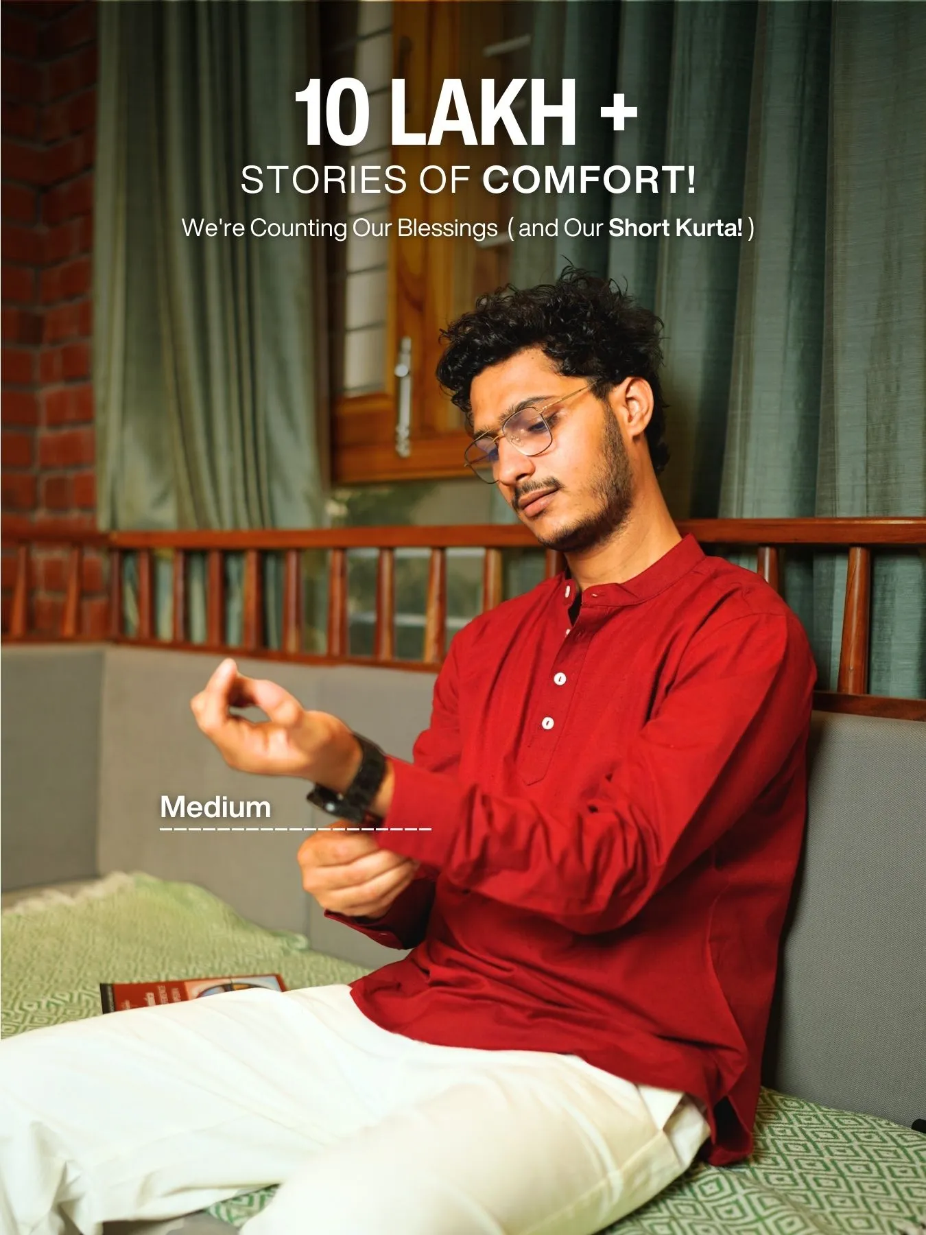Pick Any 2 Men Airy Linen Short Kurta - Image 14