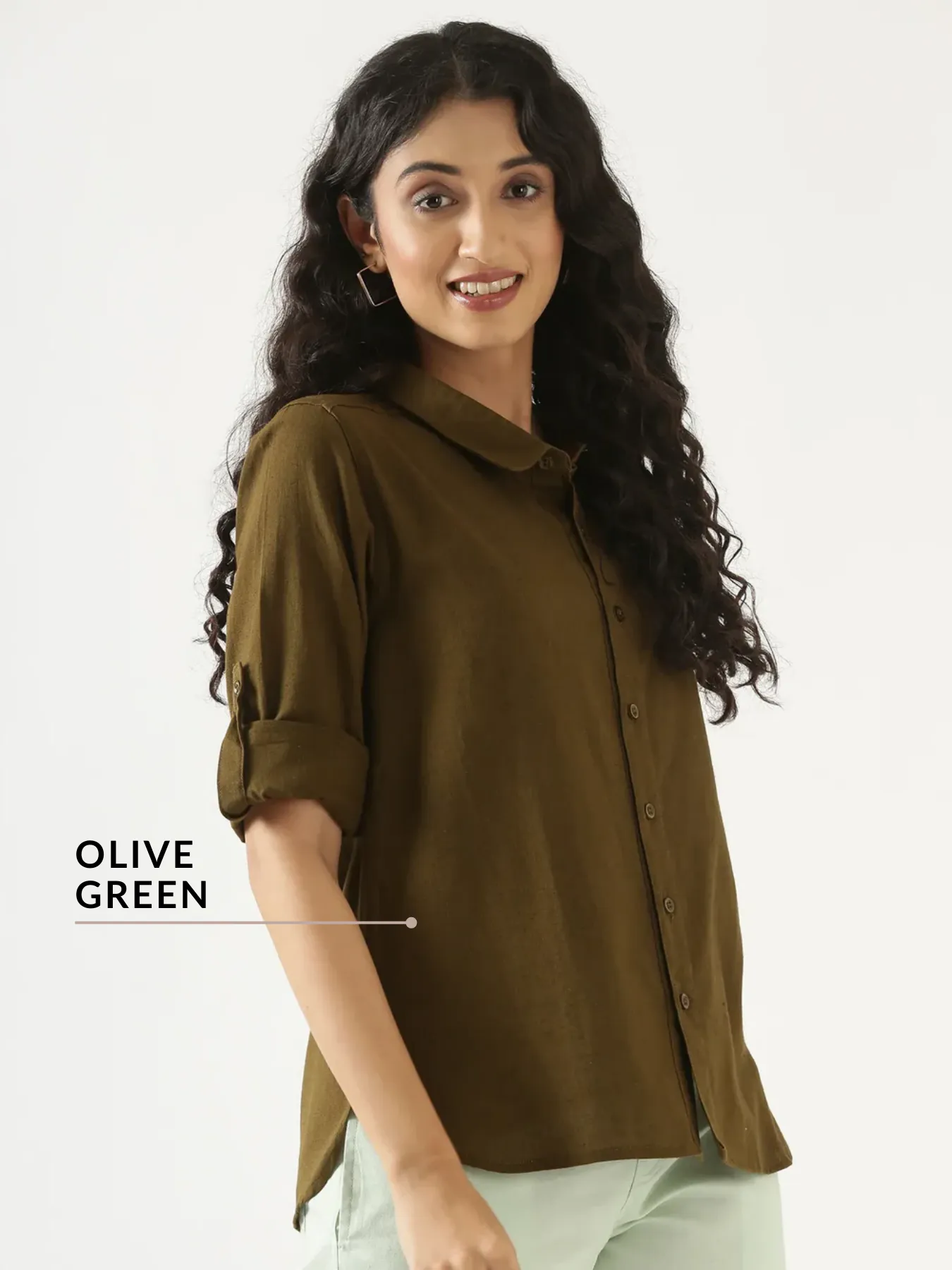 Pick Any 4 Women Airy-Linen Shirt - Image 13