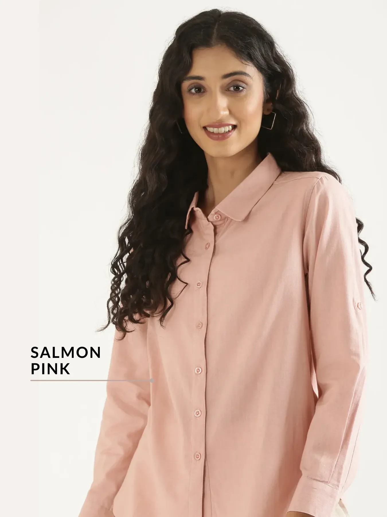 Pick Any 4 Women Airy-Linen Shirt - Image 15