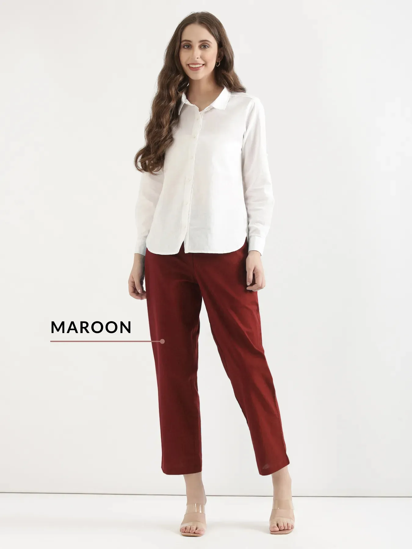 Pick Any 2 Women Airy Linen Straight Pant - Image 11