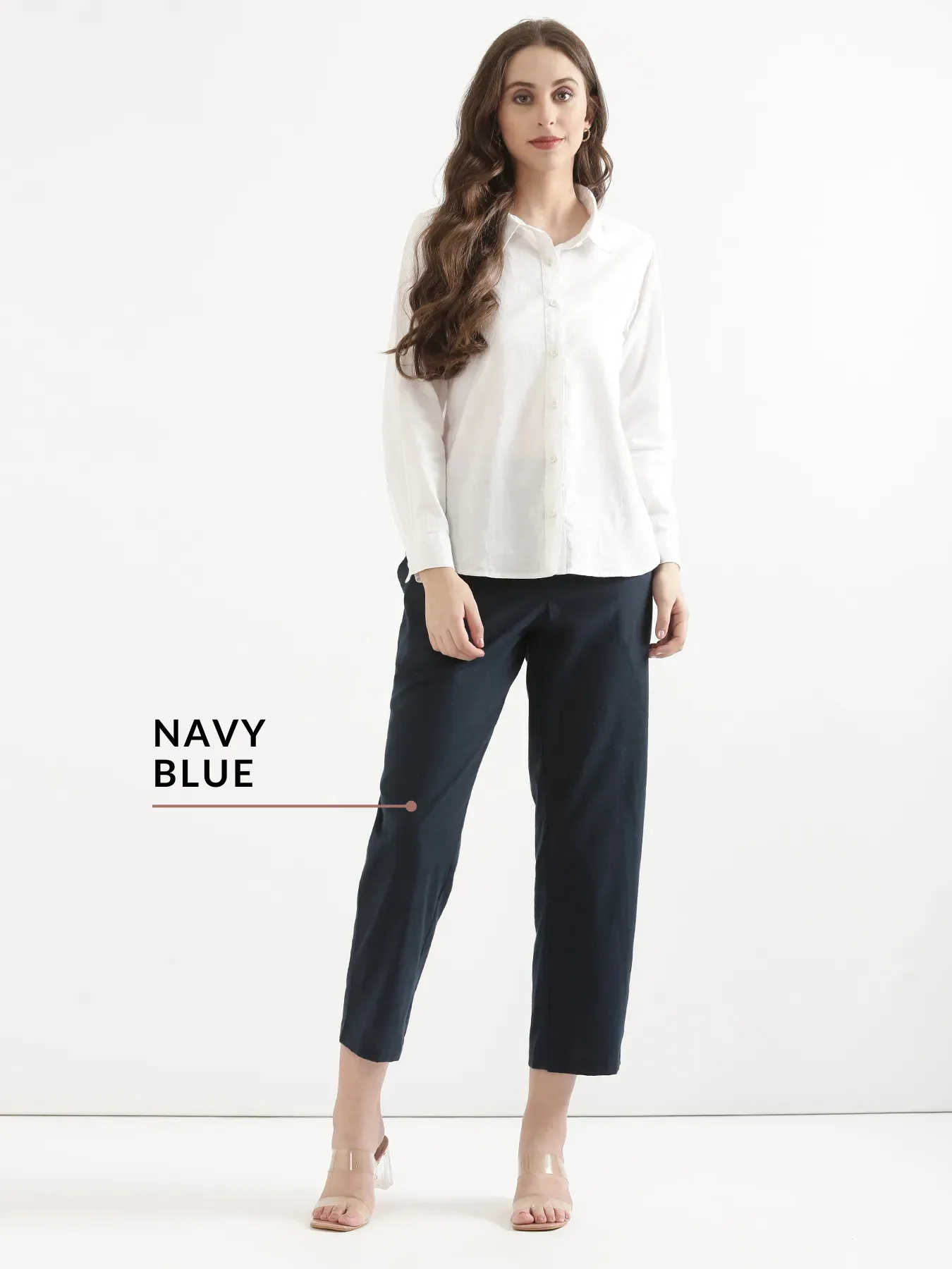 Pick Any 2 Women Airy Linen Straight Pant - Image 12