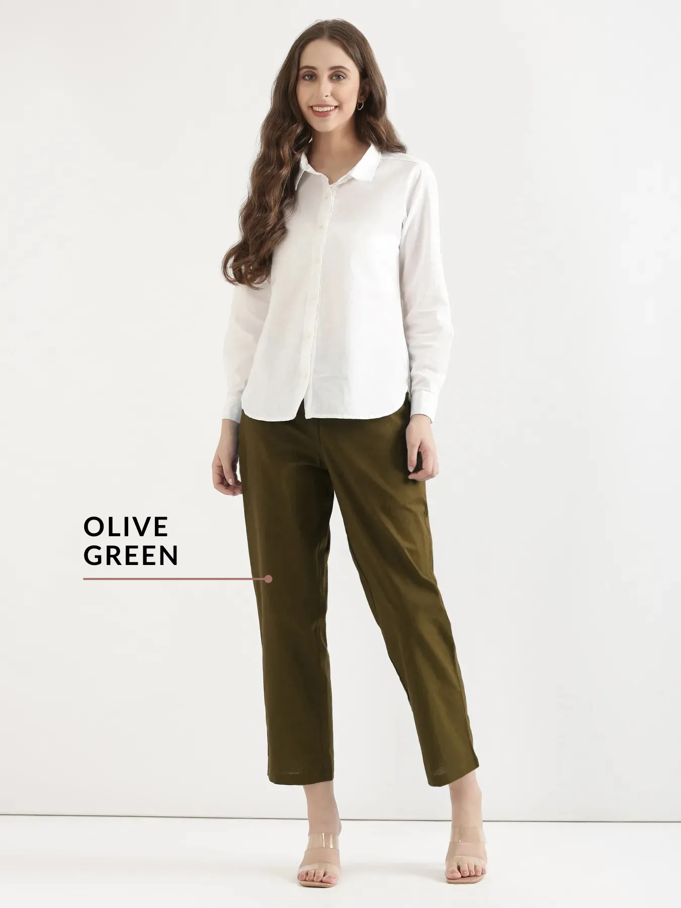 Pick Any 2 Women Airy Linen Straight Pant - Image 13