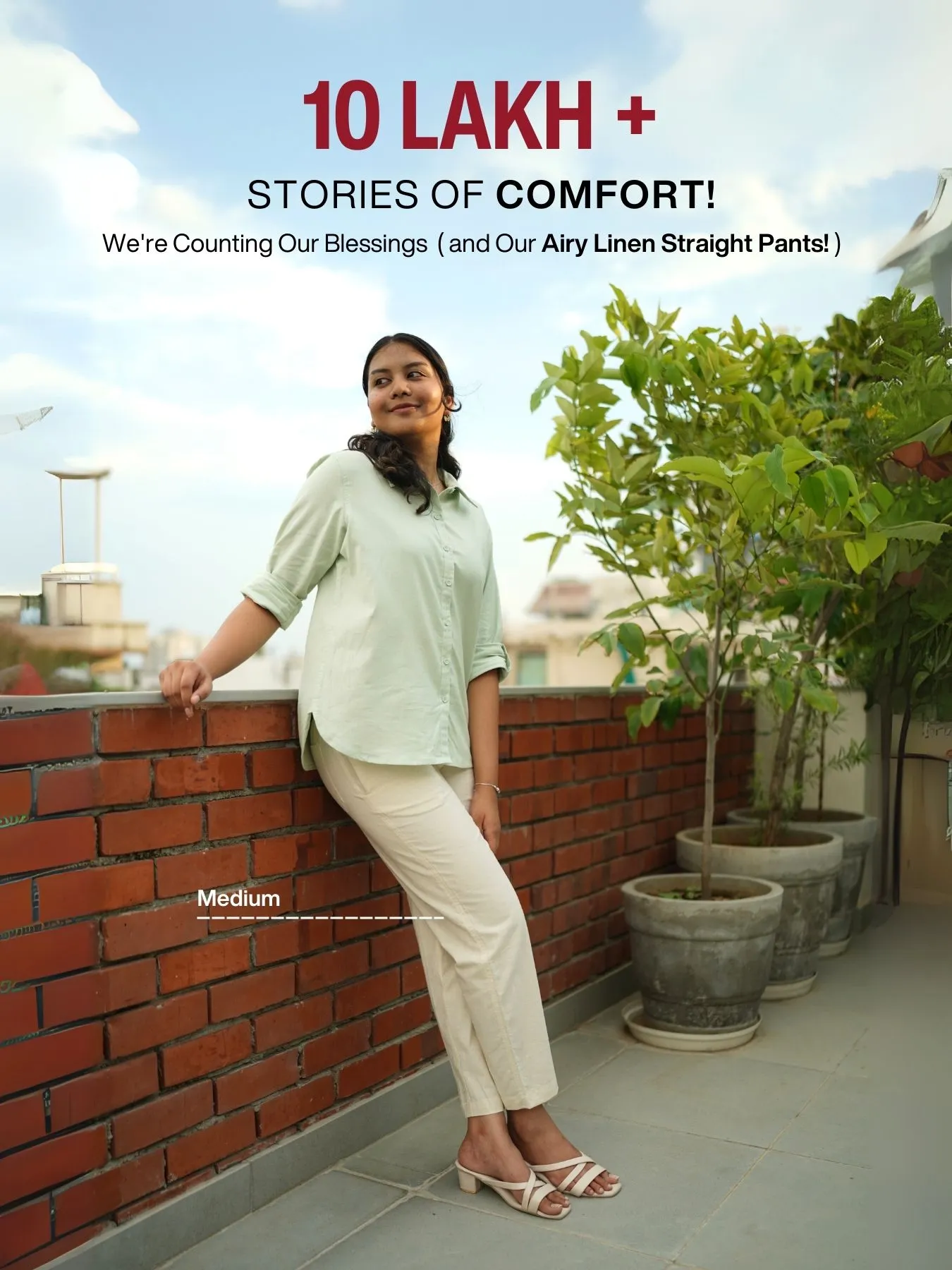 Pick Any 2 Women Airy Linen Straight Pant - Image 14