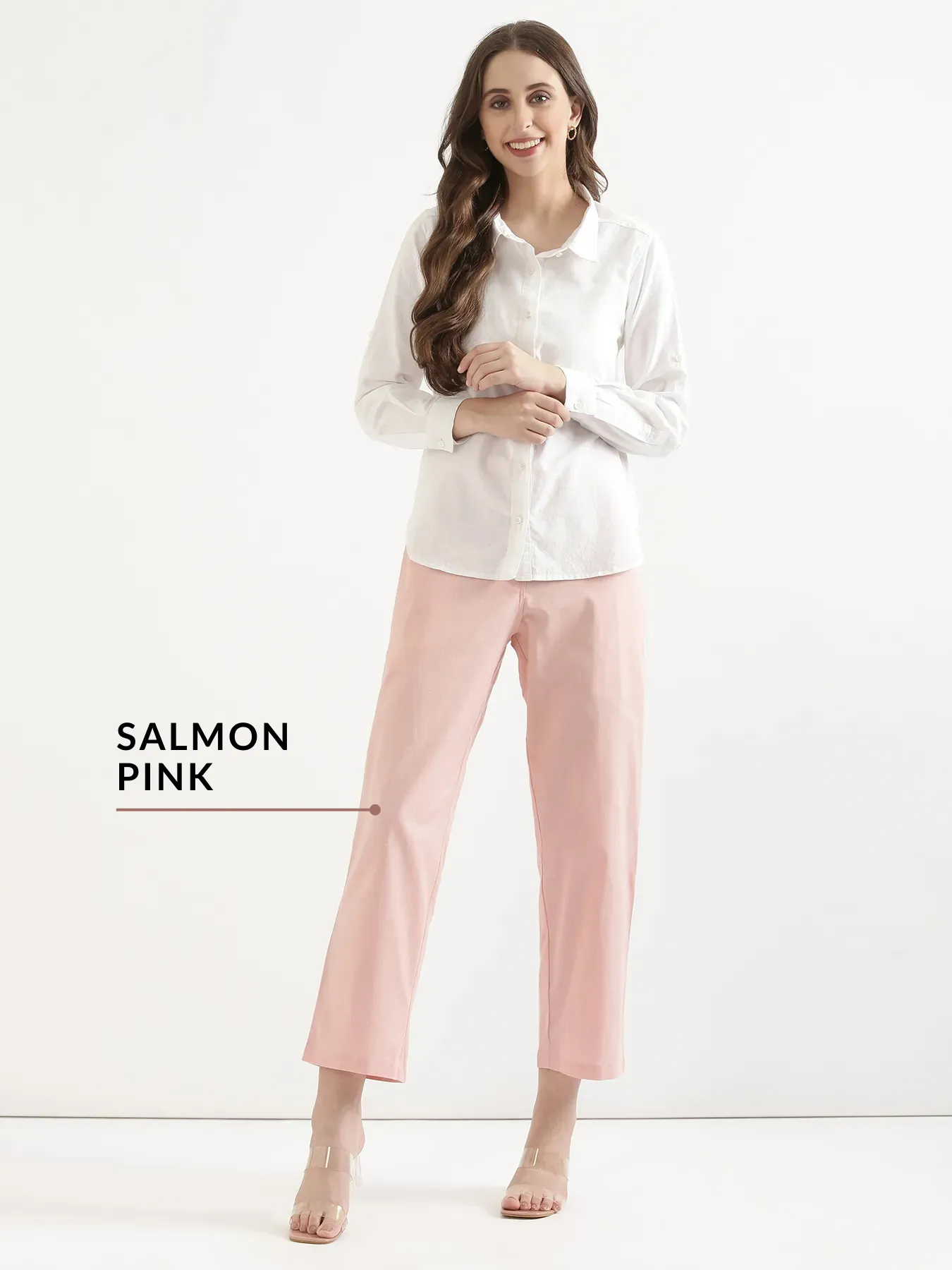 Pick Any 2 Women Airy Linen Straight Pant - Image 3
