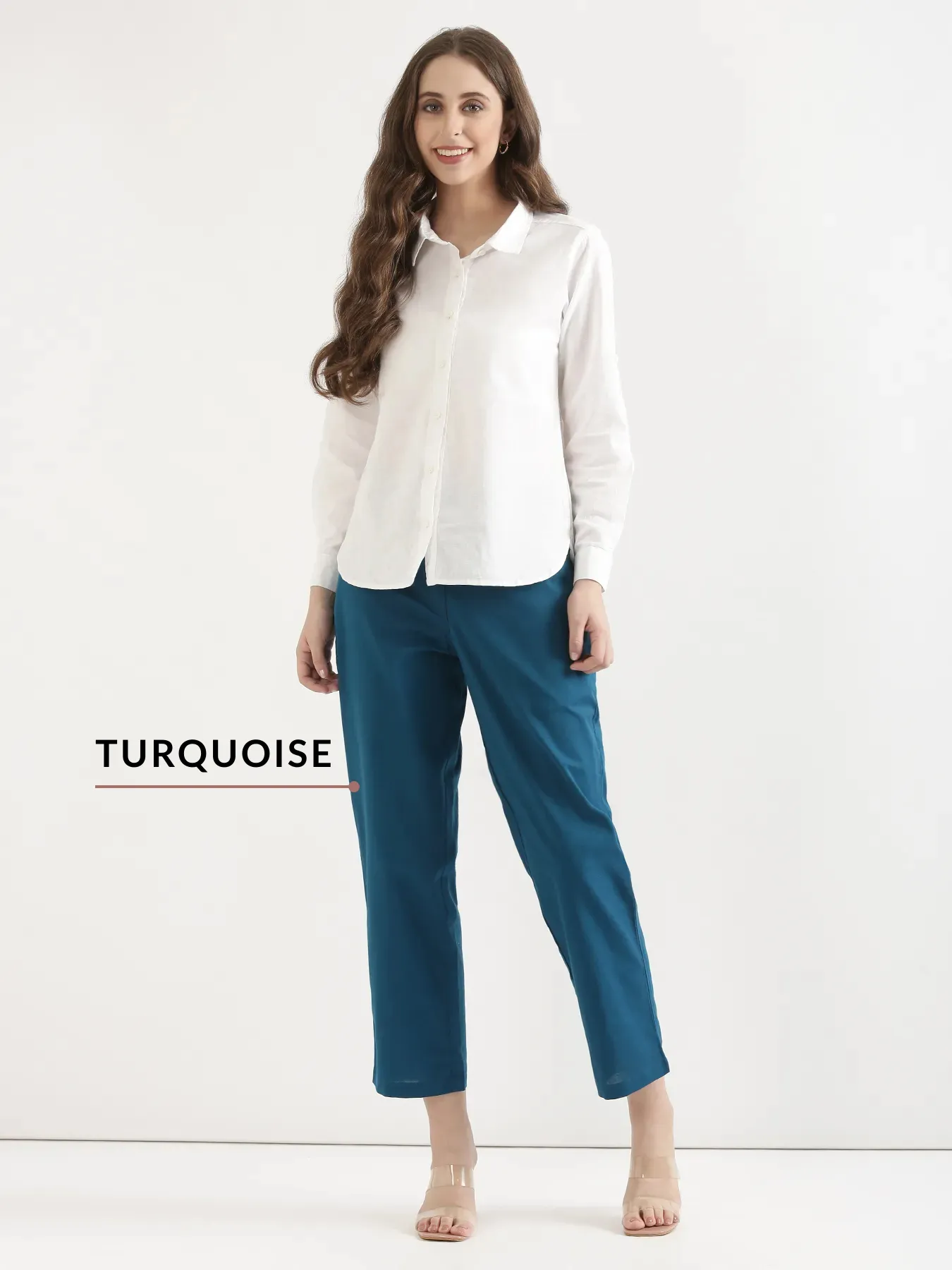 Pick Any 2 Women Airy Linen Straight Pant - Image 6