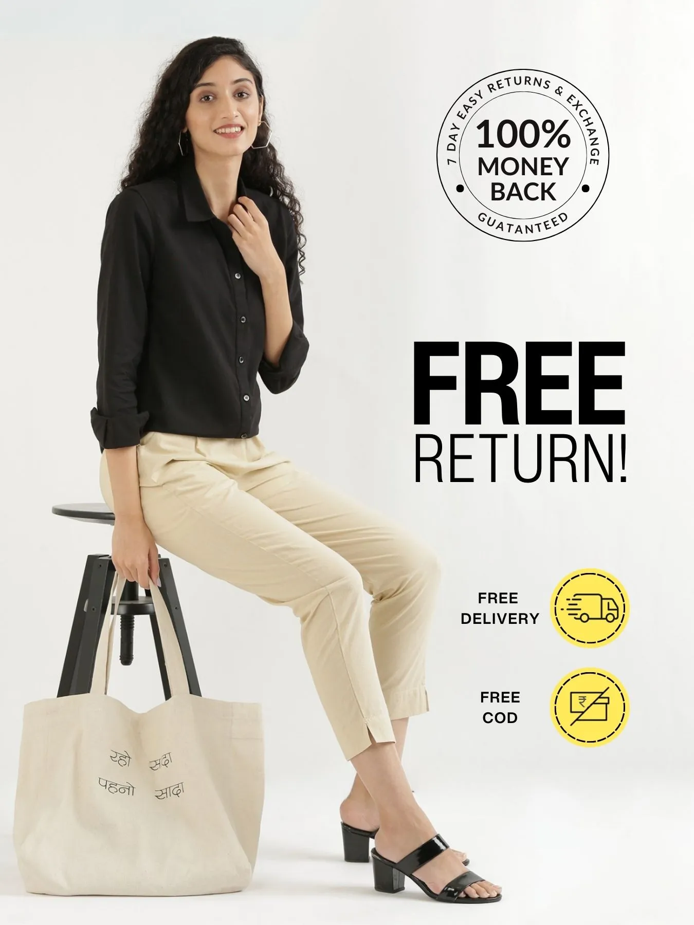 Pick Any 4 Women Cotton Pant - Image 18