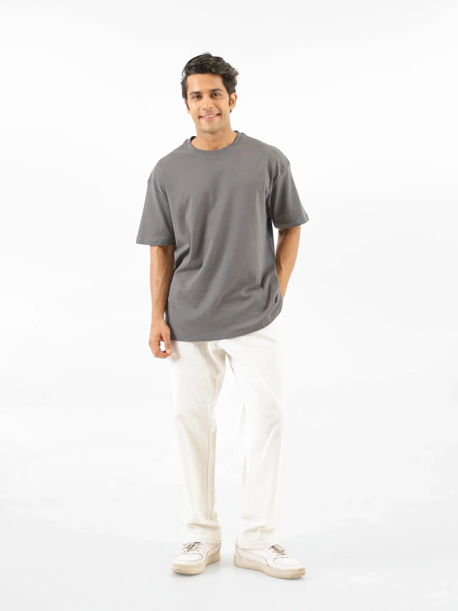 Unisex German Grey Oversized T-shirt - Image 4