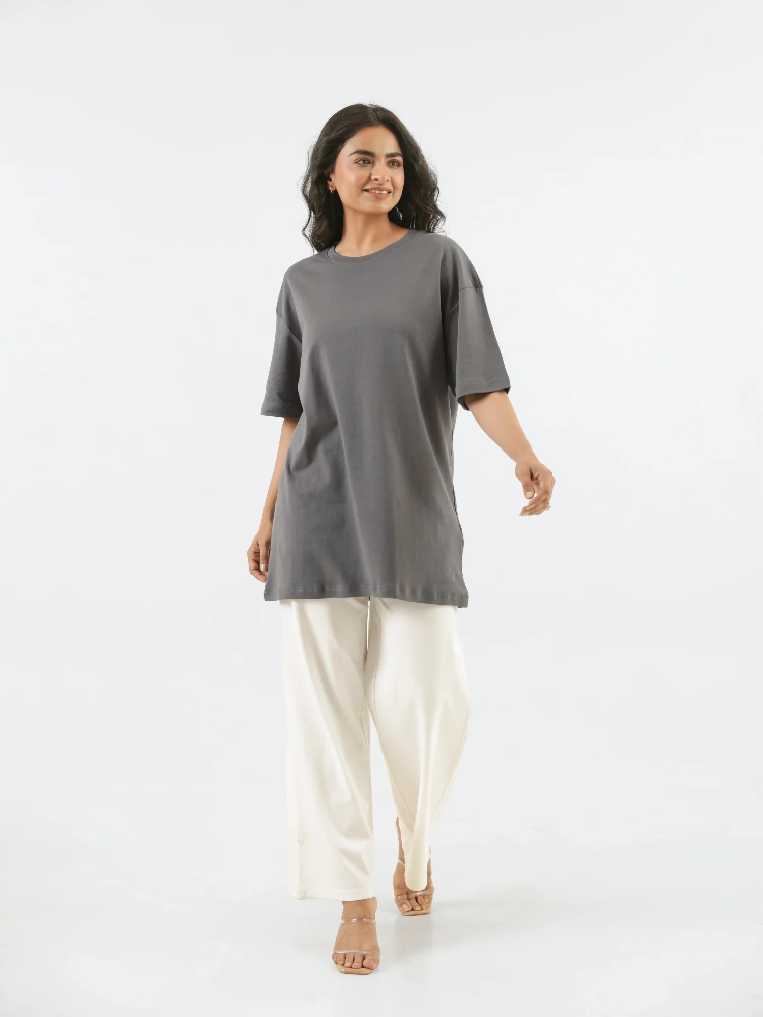 Unisex German Grey Oversized T-shirt - Image 5
