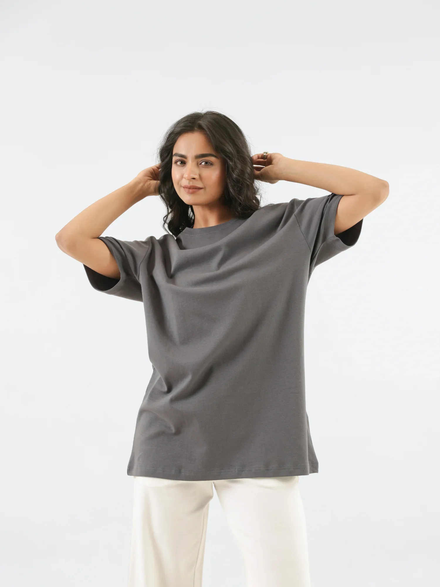 Unisex German Grey Oversized T-shirt - Image 8