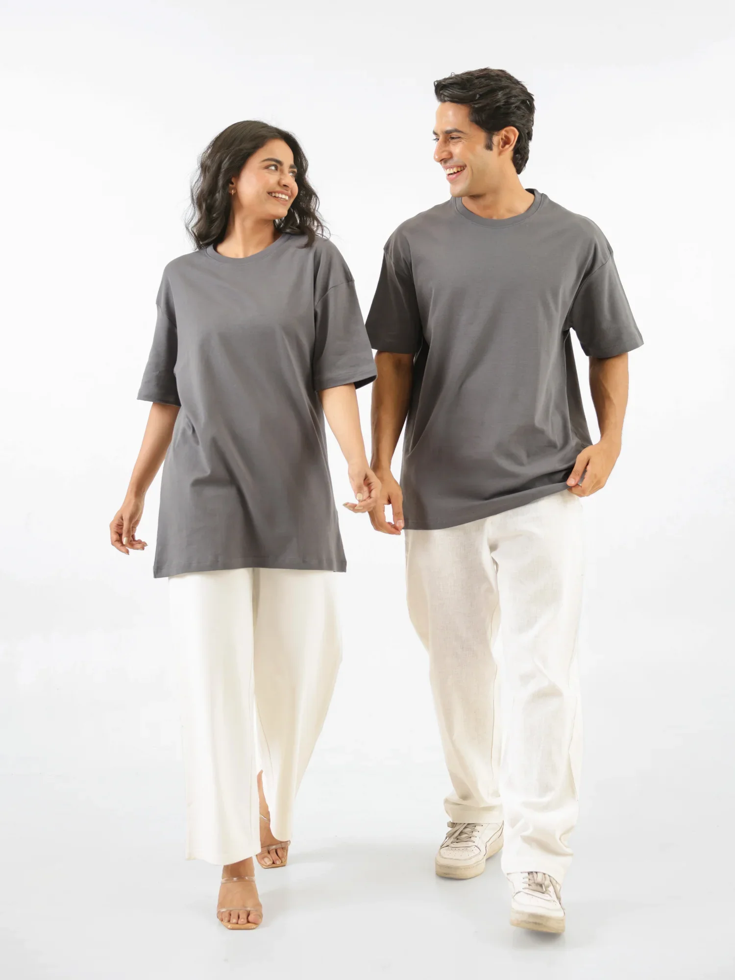 Unisex German Grey Oversized T-shirt - Image 9