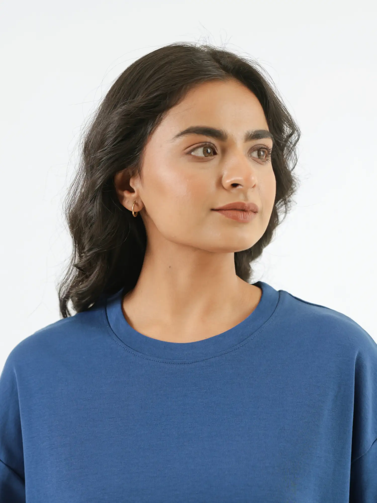 Unisex Midnight Blue Oversized T-shirt - Image 10