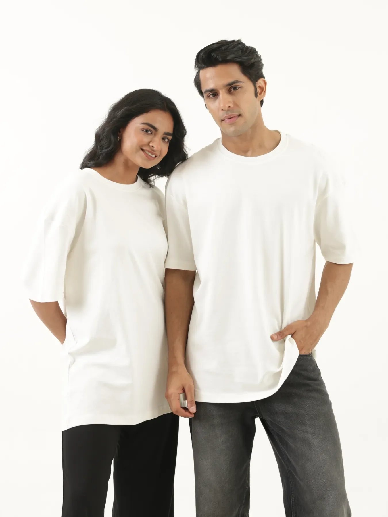 Unisex Off White Oversized T-shirt