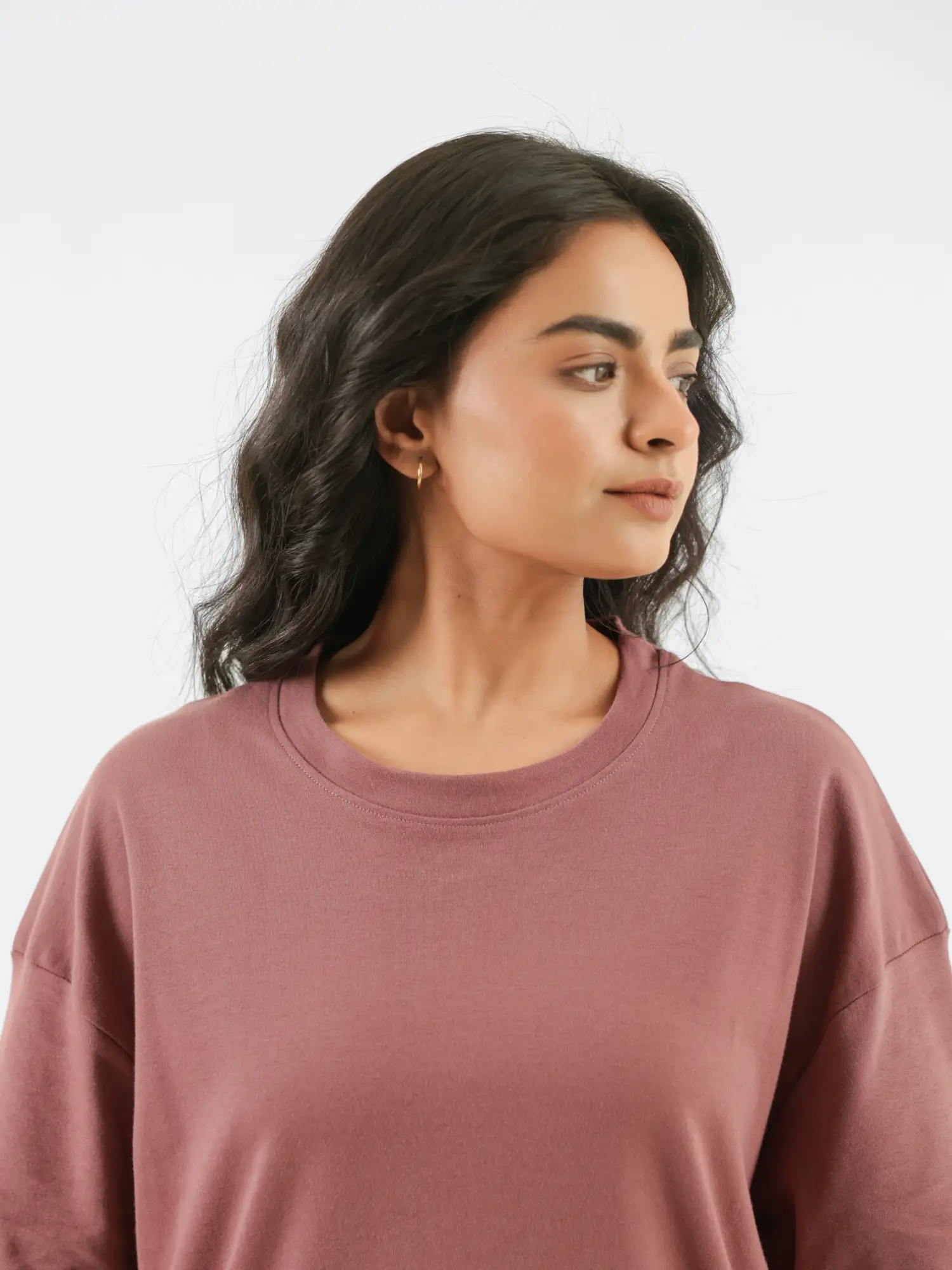 Unisex Rose Taupe Oversized T-shirt - Image 5