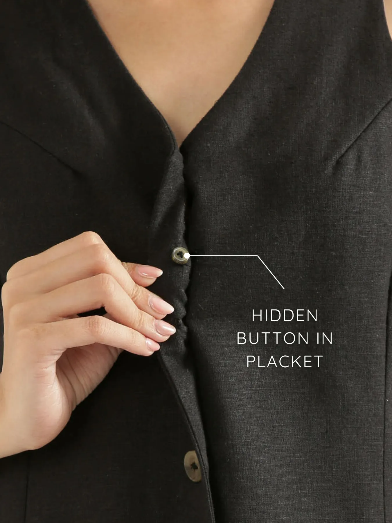 Women Black Waist Coat Co-ord Set - Image 3