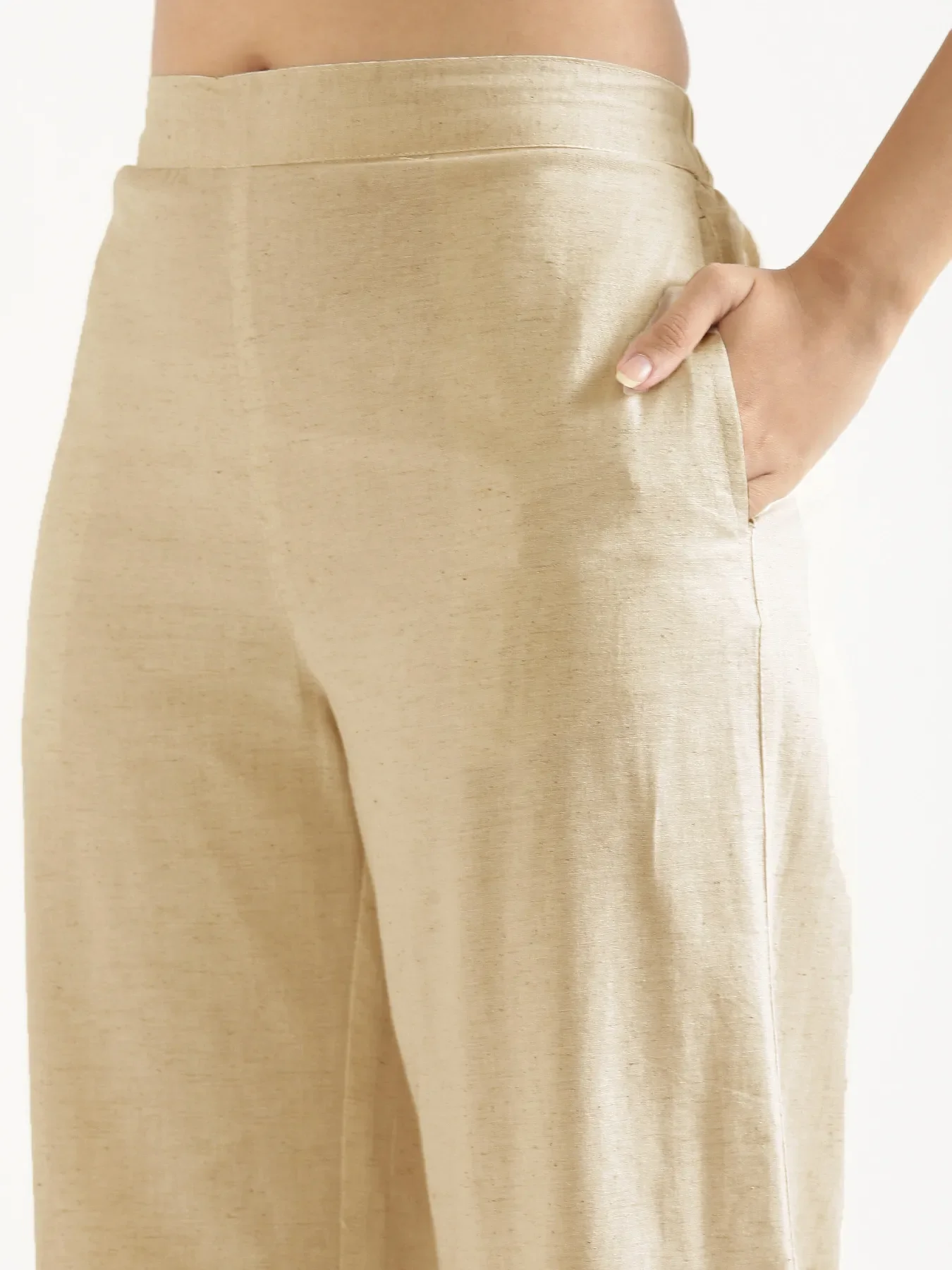 Women Fawn Airy Linen Wide Leg Pant - Image 7