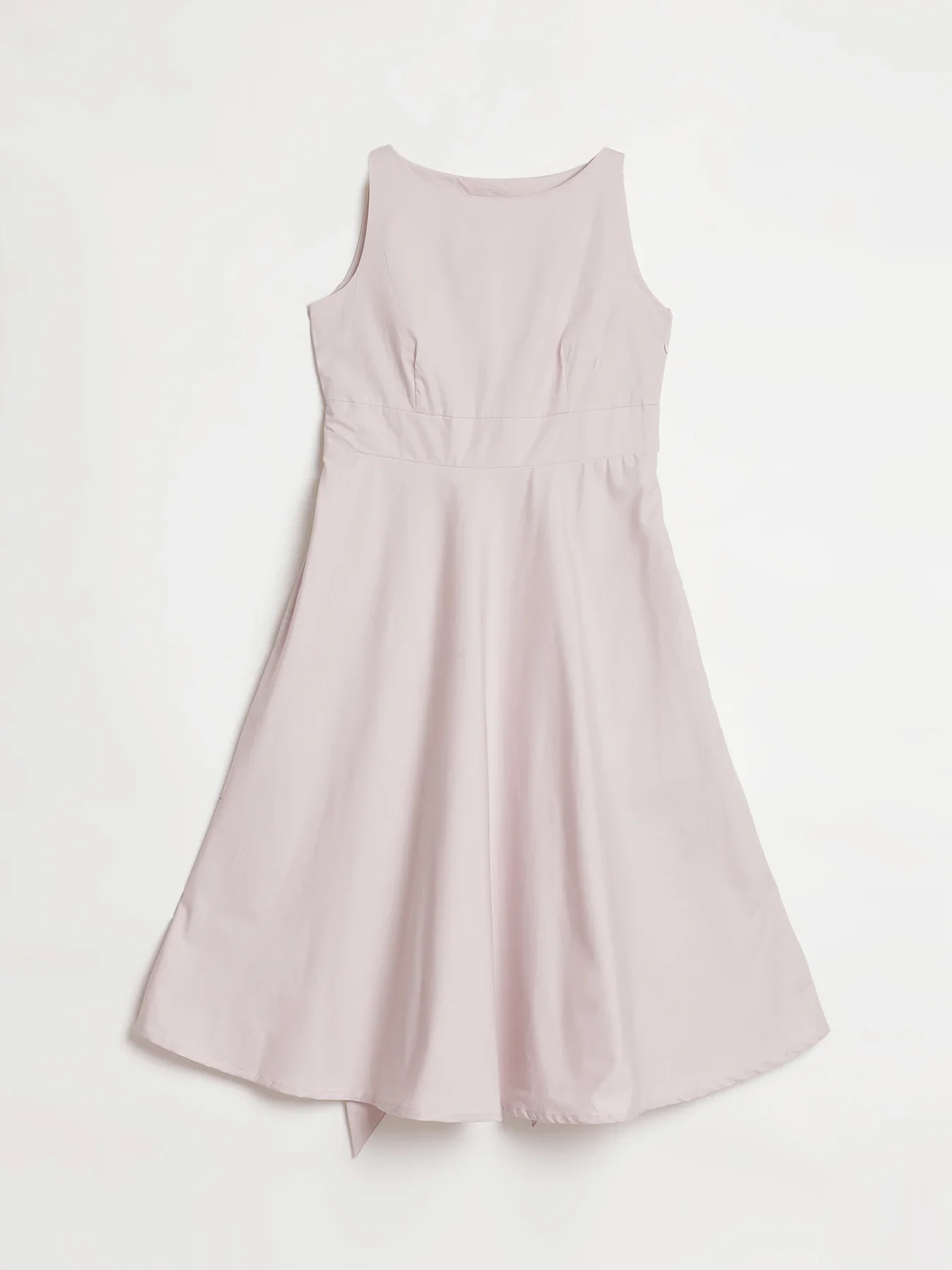 Women Mauve Pink Better Cotton Flared Dress - Image 13