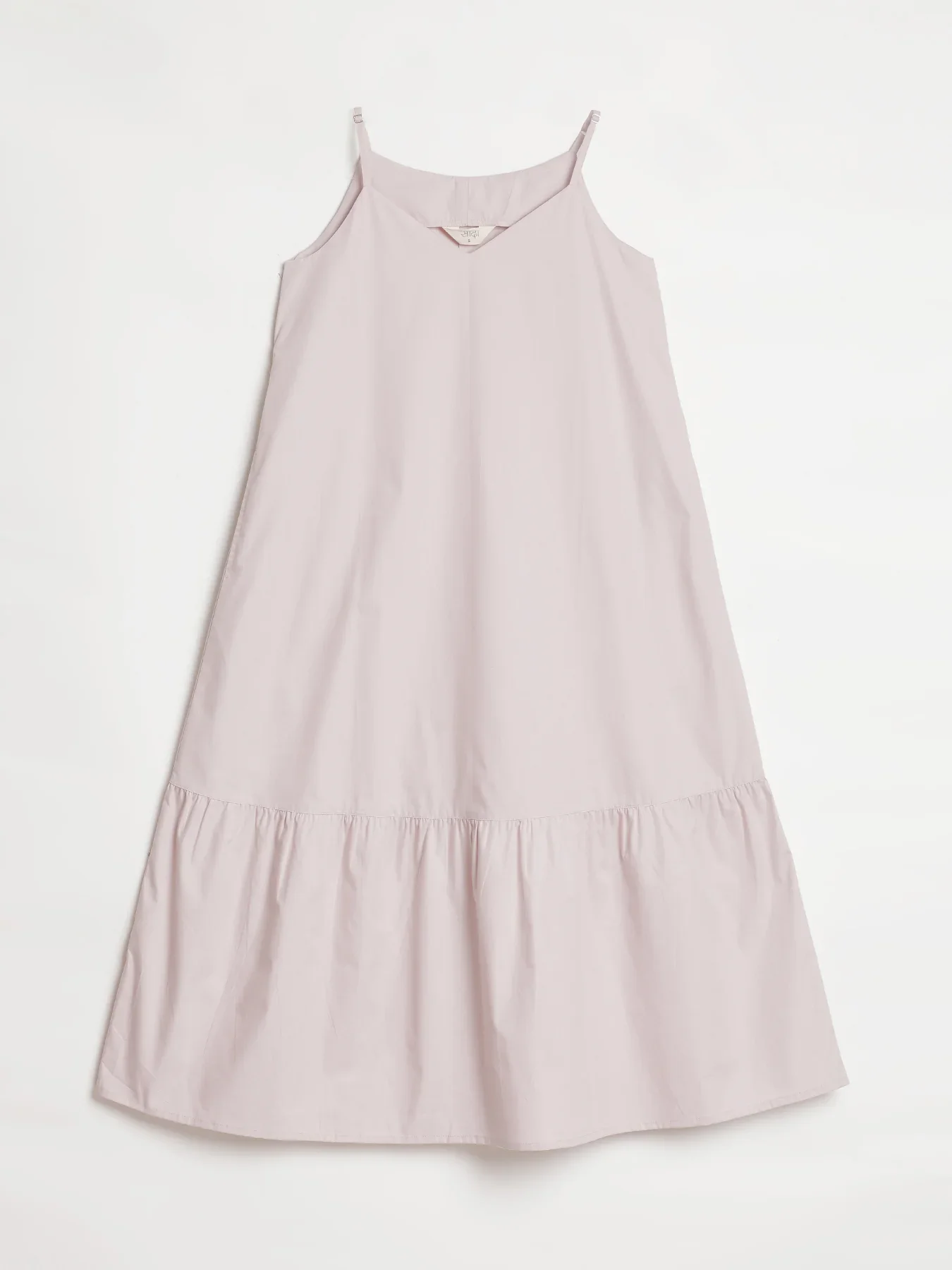 Women Mauve Pink Better Cotton Tier Dress - Image 13