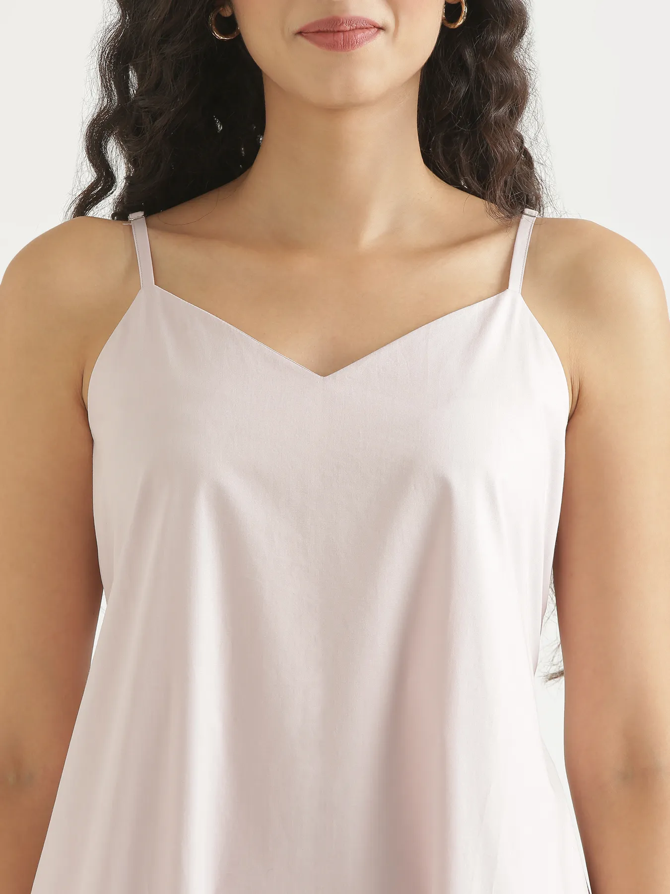 Women Mauve Pink Better Cotton Tier Dress - Image 7