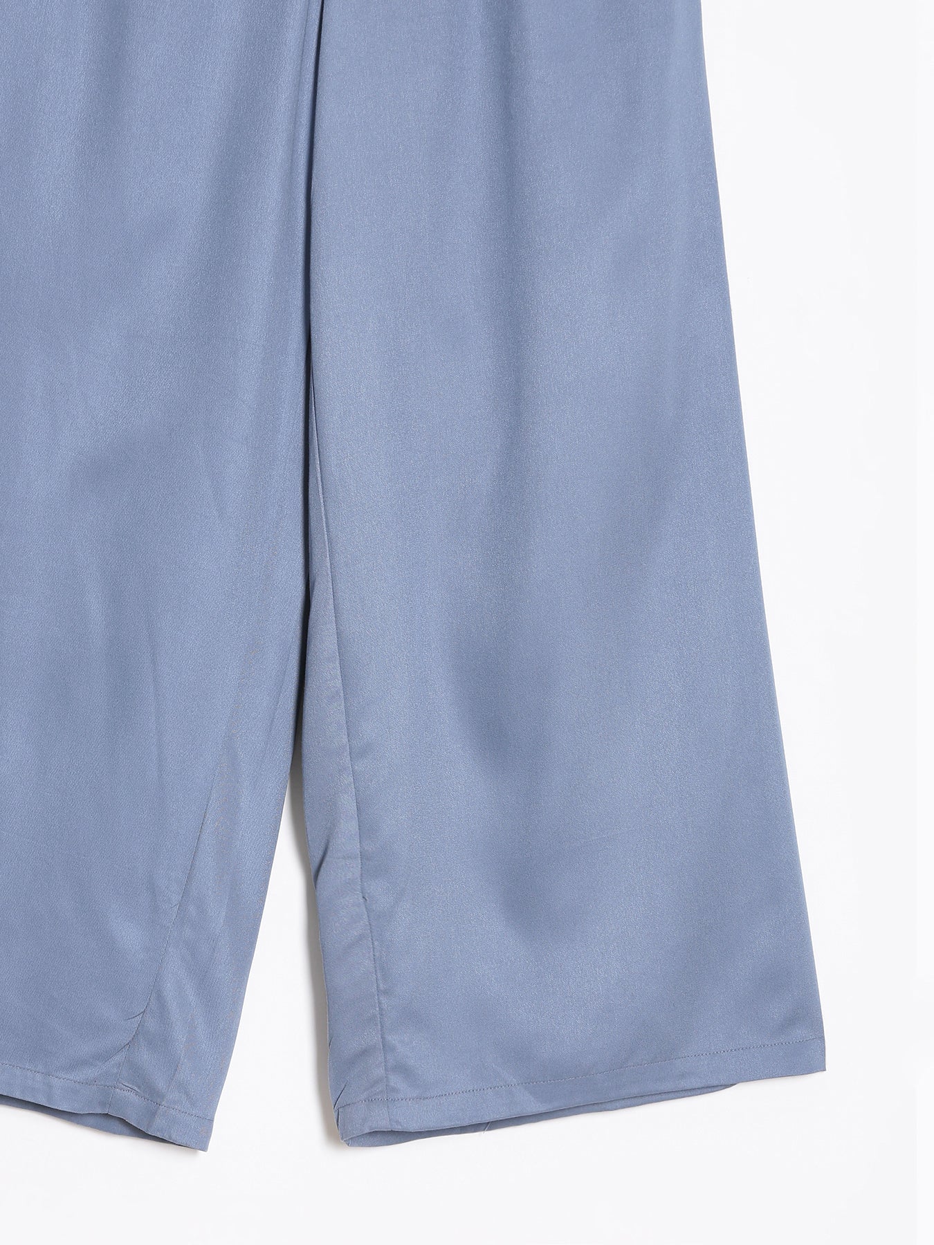 Women Plus Size English Blue Viscose Palazzo Pant - Image 10